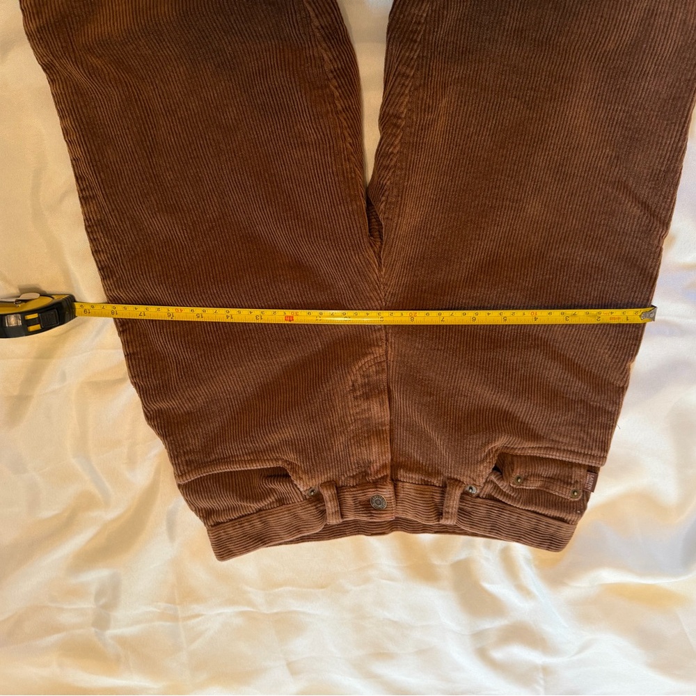 Vintage Lauren Ralph Lauren Women's Brown Corduroy Pants - Picture 15 of 16